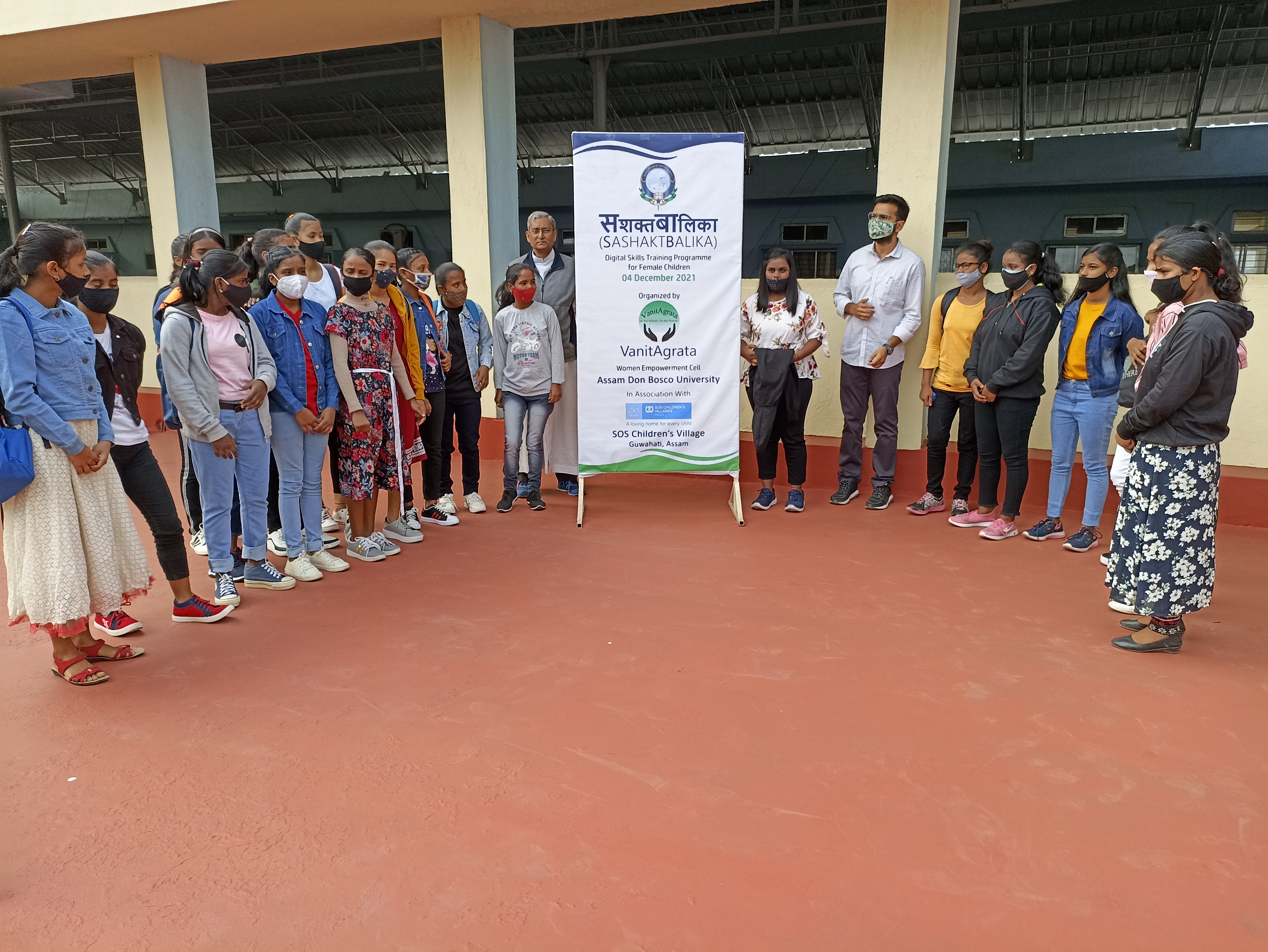 Office Automation Training for SOS Children's Village Guwahati